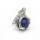 China Supplier Fashion Jewelry Lapis Lazuli Sphere Dragon Ball Claw Pendant